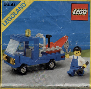 Bedienungsanleitung Lego set 6656 Town Tow truck