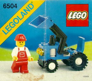 Manual de uso Lego set 6504 Town Tractor