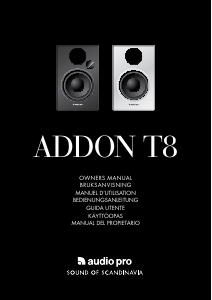 Manual de uso Audio Pro Addon T8 Altavoz