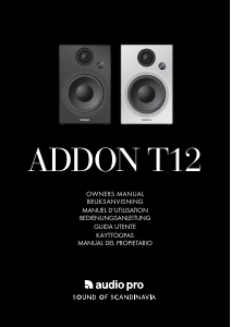 Manual de uso Audio Pro Addon T12 Altavoz