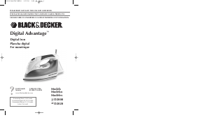 Manual de uso Black and Decker D2000 Plancha