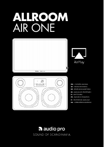 Mode d’emploi Audio Pro Allroom Air One Haut-parleur