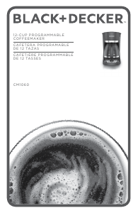 Manual de uso Black and Decker CM1060B Máquina de café