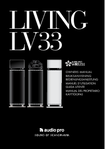 Mode d’emploi Audio Pro Living LV33 Haut-parleur