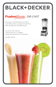 Mode d’emploi Black and Decker BL1550 Blender