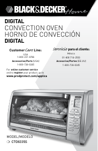 Manual de uso Black and Decker CTO6335S Horno