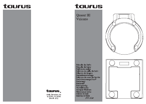 Manual de uso Taurus Vulcano Báscula