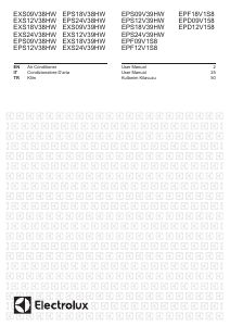 Kullanım kılavuzu Electrolux EXS09V39HWO Klima