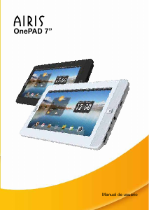 Manual de uso Airis TAB07x OnePAD Tablet