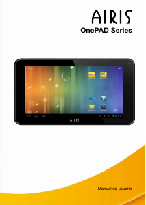 Manual de uso Airis TAB09 OnePAD 90 Tablet