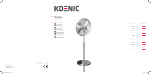 Manual Koenic KSF 400-M Ventilador