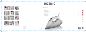 Manuale Koenic KSI 270 Ferro da stiro