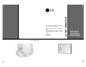 Bruksanvisning LG AN110B-JD Projektor