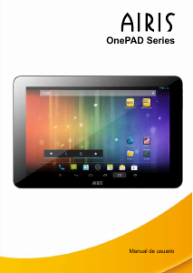 Manual de uso Airis TAB11G OnePAD 1100x4 3G Tablet