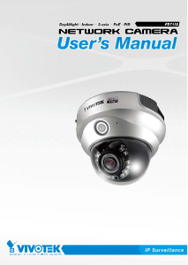 Bruksanvisning Vivotek FD7132 IP Kamera