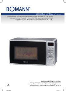Manual Bomann MWG 6016 CB Microwave