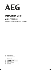 Manuale AEG LX9-3-ÖKO Xprecision Aspirapolvere