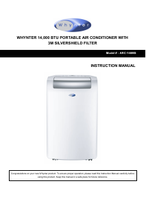 Handleiding Whynter ARC-148MS Airconditioner