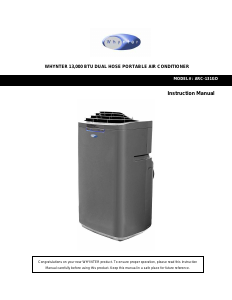 Manual Whynter ARC-131GD Air Conditioner