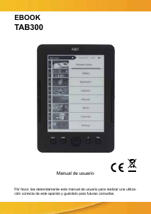 Manual de uso Airis TAB300 Tablet