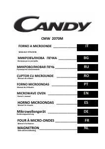 Наръчник Candy CMW 2070M Микровълнова