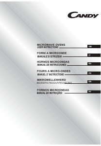 Bedienungsanleitung Candy CMW 1771 DW Mikrowelle