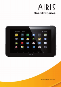 Manual de uso Airis TAB750 OnePAD 750 Tablet