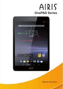 Manual de uso Airis TAB810 OnePAD 810 Tablet