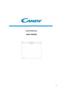 Bedienungsanleitung Candy CCHM 200 Gefrierschrank