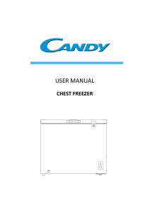 Manual Candy CMCH 154 Congelator