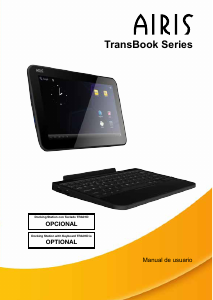 Manual de uso Airis TRA01 TransBook Tablet