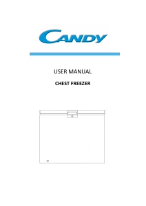 Manual Candy CMCH 152 SEL Freezer