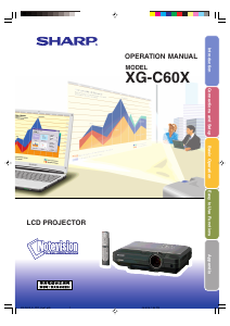 Manual Sharp XG-C60X Projector