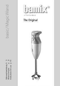 Manual bamix Basic Hand Blender