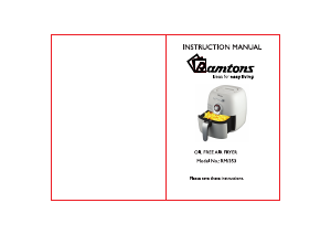 Manual Ramtons RM/353 Deep Fryer