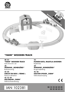 Bedienungsanleitung Playtive IAN 102381 Farm railway