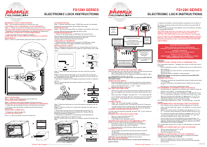 Manual Phoenix FS1921E Safe