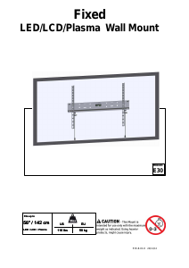 Manual Barkan E30 Suport pe perete