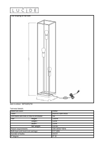 Hướng dẫn sử dụng Lucide 00724/03/30 Ruben Đèn