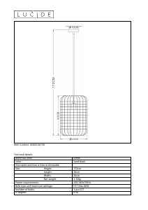 Hướng dẫn sử dụng Lucide 02405/26/30 Esmee Đèn