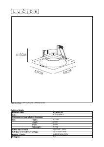 Hướng dẫn sử dụng Lucide 09924/01/30 Ziva Đèn