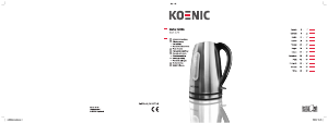 Manual Koenic KWK 220 Jarro eléctrico