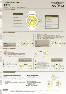 Handleiding Invicta Corduba 30087 Horloge