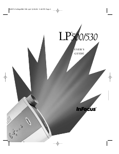 Handleiding InFocus LP530 Beamer