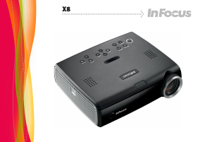 Manual InFocus X8 Projector