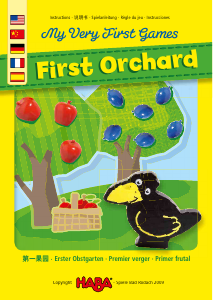 Handleiding Haba 003177 My First Orchard Bordspel