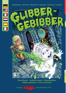 Manuale Haba 301600 Ghost Blaster Gioco da tavolo