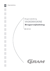 Brugsanvisning Gram WDE 50714-90 Vaskemaskine