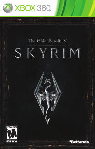 Manual Microsoft Xbox 360 The Elder Scrolls V - Skyrim