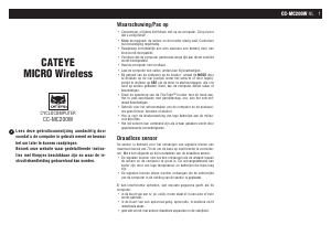 Handleiding Cateye CC-MC200W Micro Fietscomputer